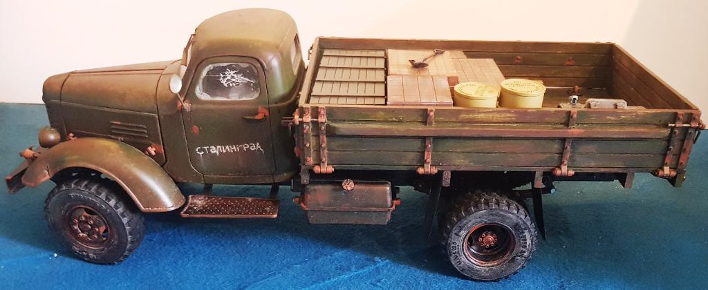 KingKong RC Truck Kit CA10, ZIS-​150 4x2, 1/12 Als nieuw, Elektro, Verzenden, Auto offroad, Zo goed als nieuw