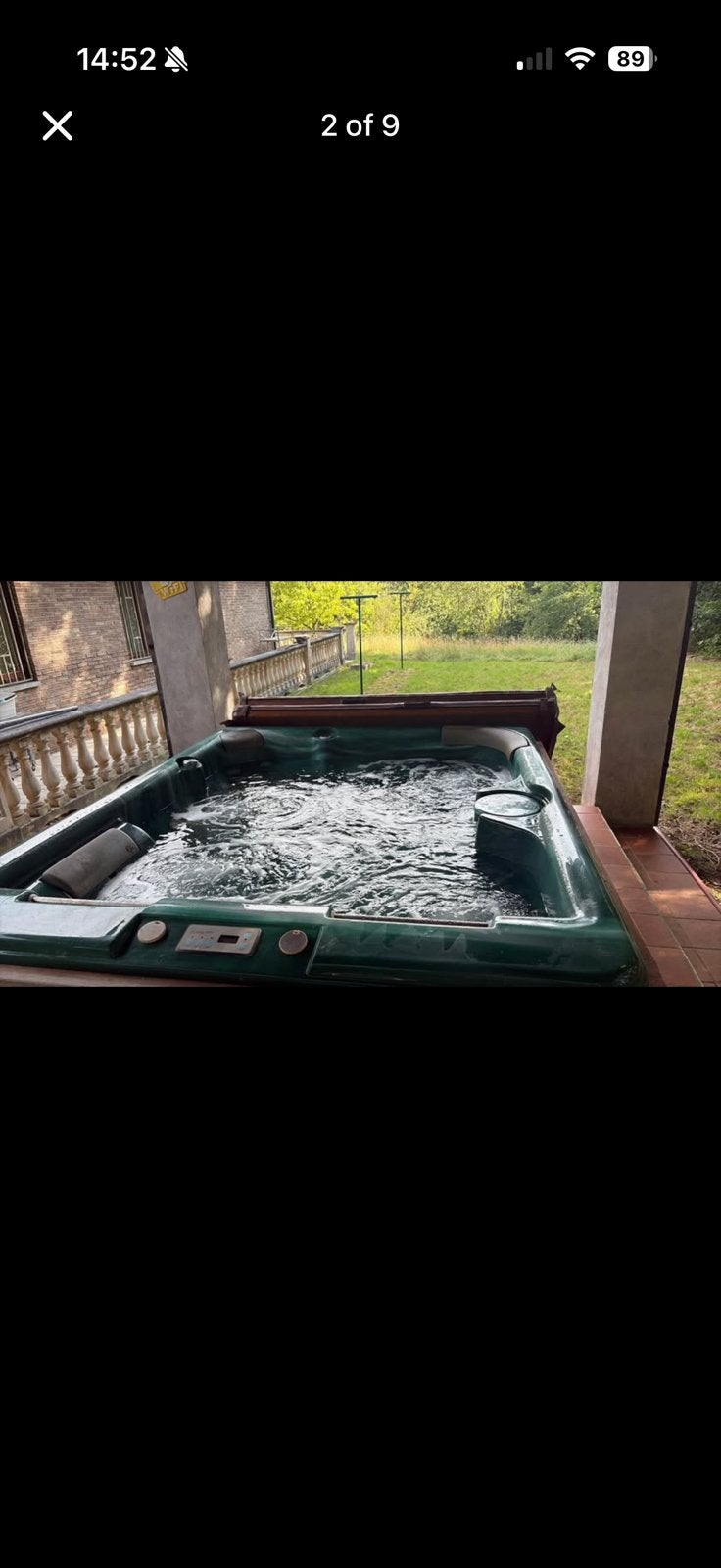 Jaccuzi, Jardin & Terrasse, Bains à remous et Spas, Couverture, Encastré, Comme neuf, Enlèvement