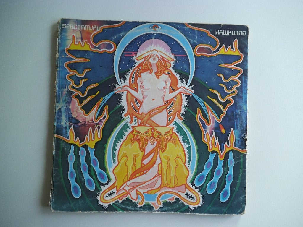LP Hawkwind The space ritual  2 LP  1973, Cd's en Dvd's, Vinyl | Rock, LP, Gebruikt, Ophalen of Verzenden, Dubbel-LP