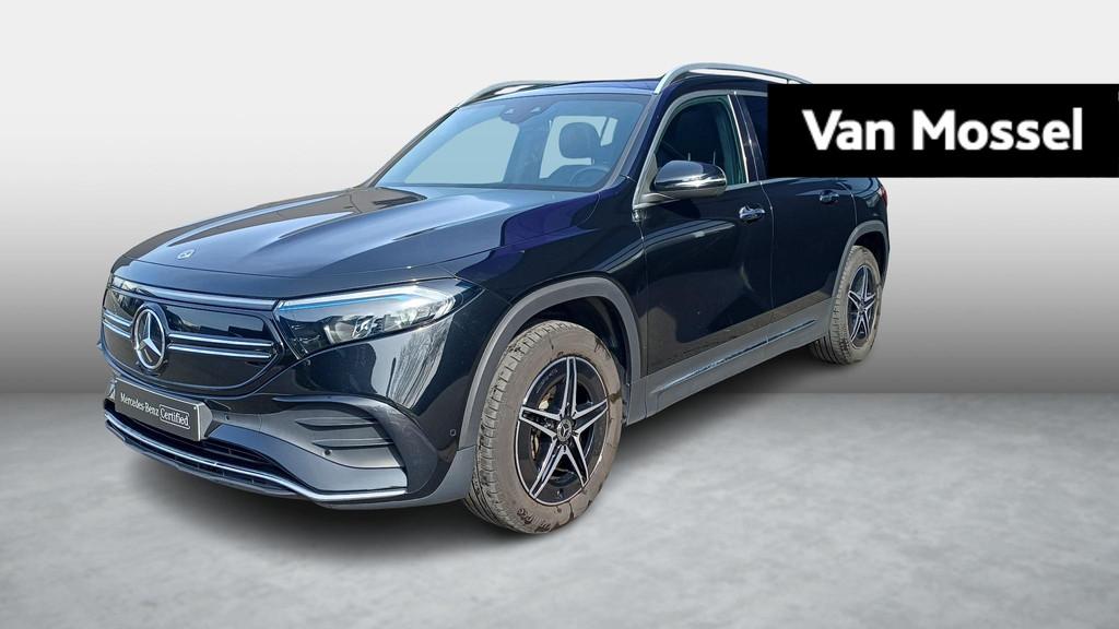 Mercedes-Benz EQB 250 AMG Line + 7-ZITPLAATSEN + LEDER + PAN, Autos, Achat, Entreprise, Entretenue par le concessionnaire, Noir