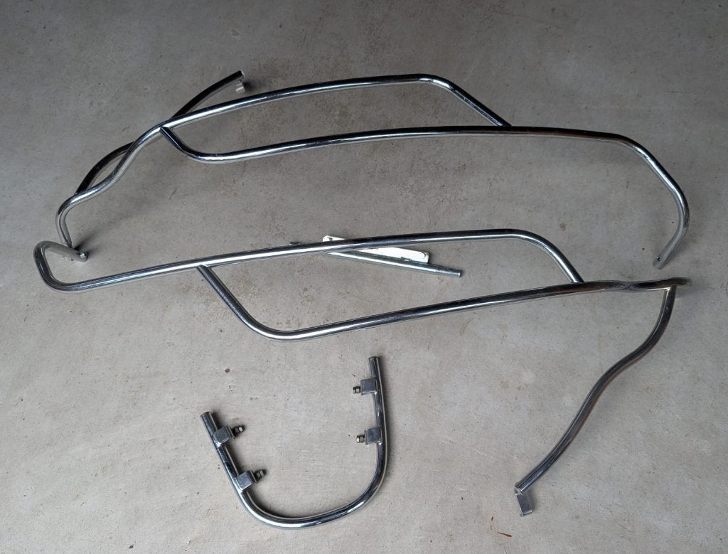 Beschermbeugels voor Vespa GTS, GT en GTV, Ophalen, Gebruikt