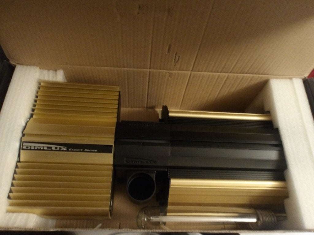 Dimlux expert series 600w el uhf + Philips master GreenPower, Enlèvement ou Envoi, Comme neuf, Lampe de croissance