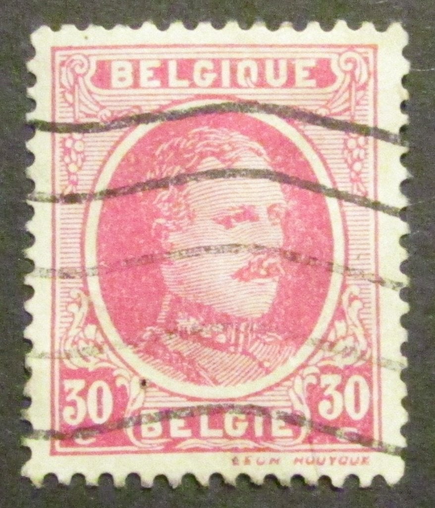 30 centiemen OBC 200 afgestempeld, Met stempel, Koninklijk huis, Frankeerzegel, Ophalen of Verzenden