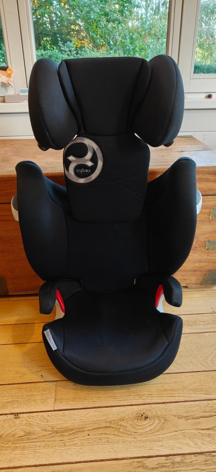 Cybex M-fix isofix cat 2/3 15 kg-36 kg, Gebruikt, Afneembare rugleuning, Isofix, Ophalen