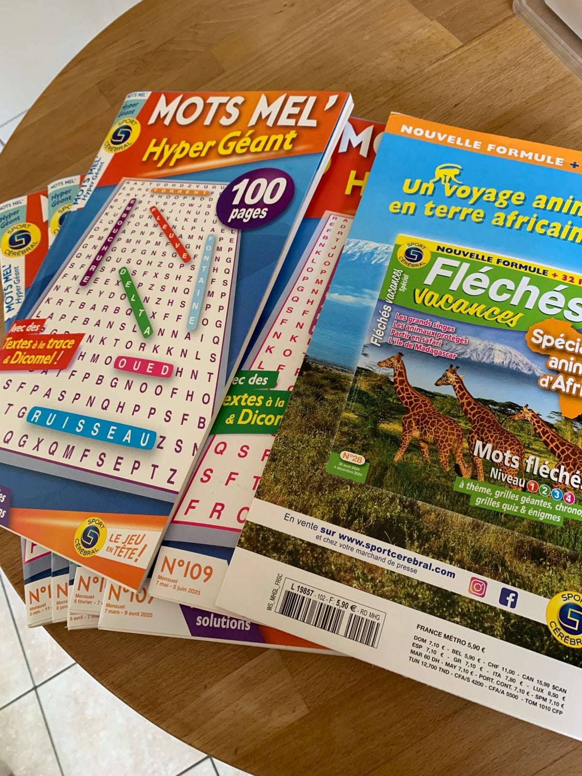 Mots meles hyper geant ( 7 exemplaires), Livres, Journaux & Revues, Enlèvement, Comme neuf