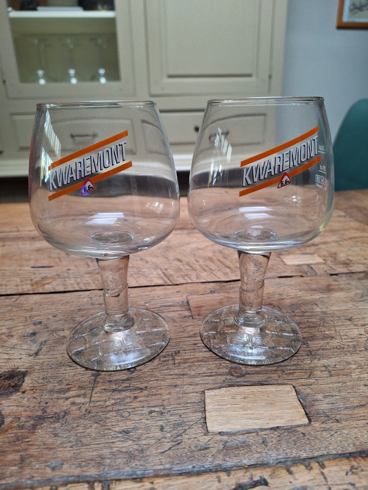 Kwaremont biergazen, Collections, Enlèvement, Comme neuf, Verre à bière