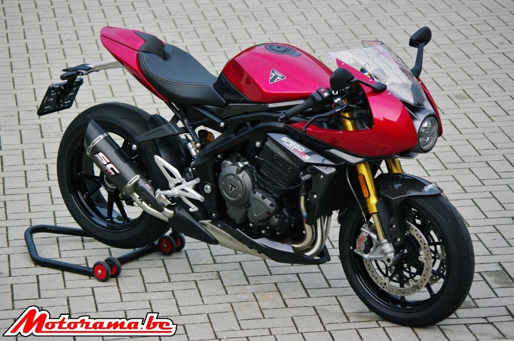 Triumph Speed Triple 1200 RR - 2022 - 3000 km @Motorama, Motoren, Traction Control, Occasion, Motorrijbewijs A, Bedrijf