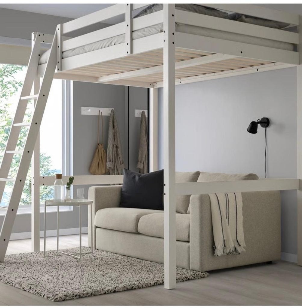 IKEA Stora hoogslaper 140x200 wit, Enlèvement, Neuf