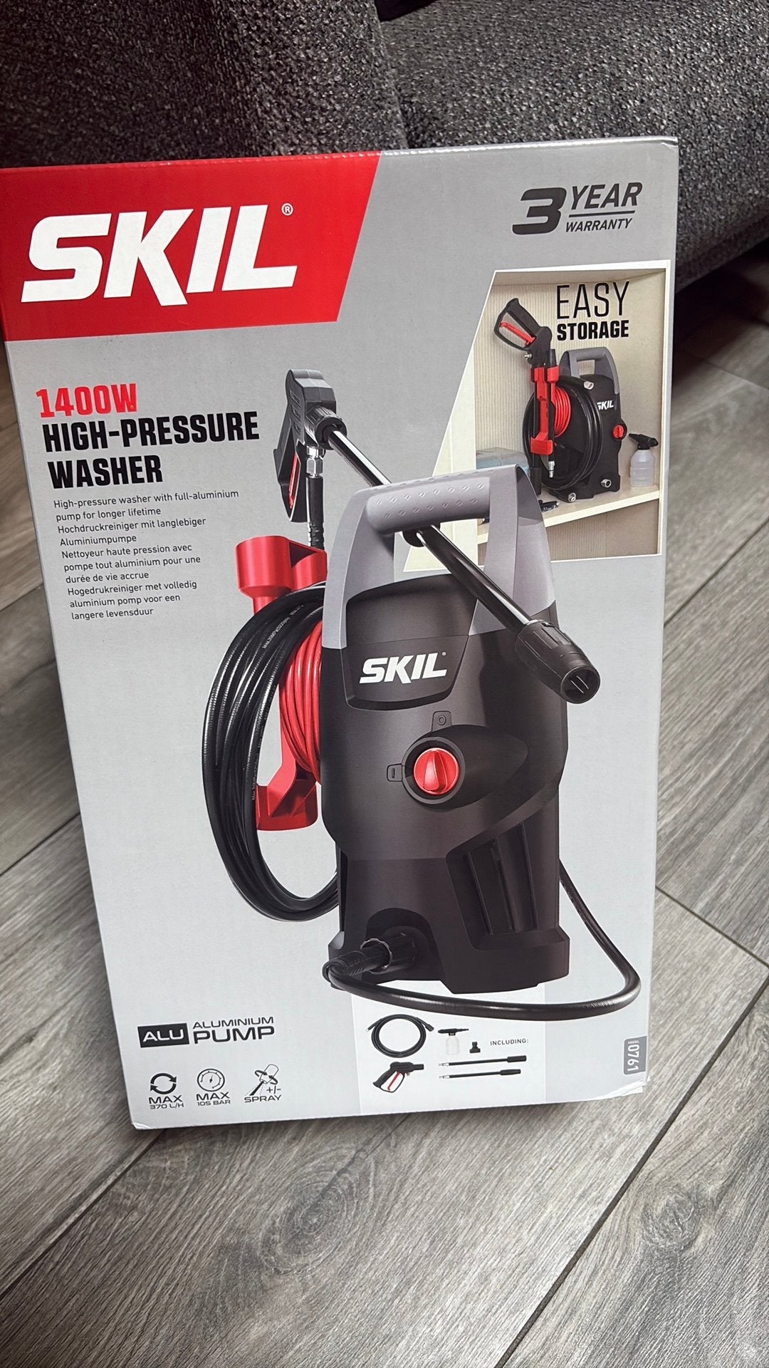 Karcher skil, Ophalen, Nieuw