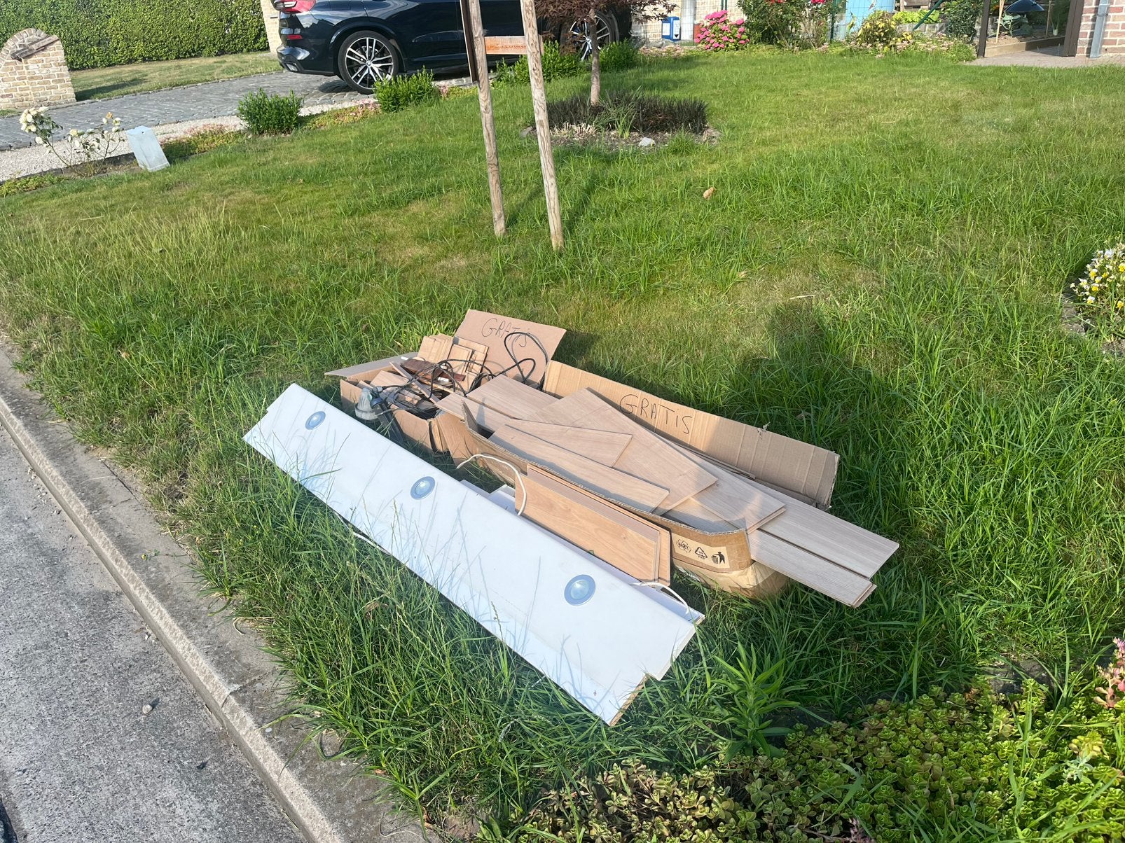Gratis, Doe-het-zelf en Bouw, Hout en Planken, Ophalen, Gebruikt