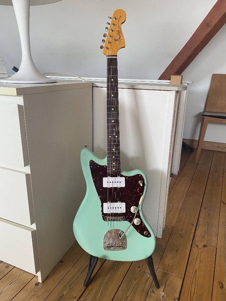 Fender Jazzmaster Lak, Ophalen, Zo goed als nieuw, Solid body, Fender