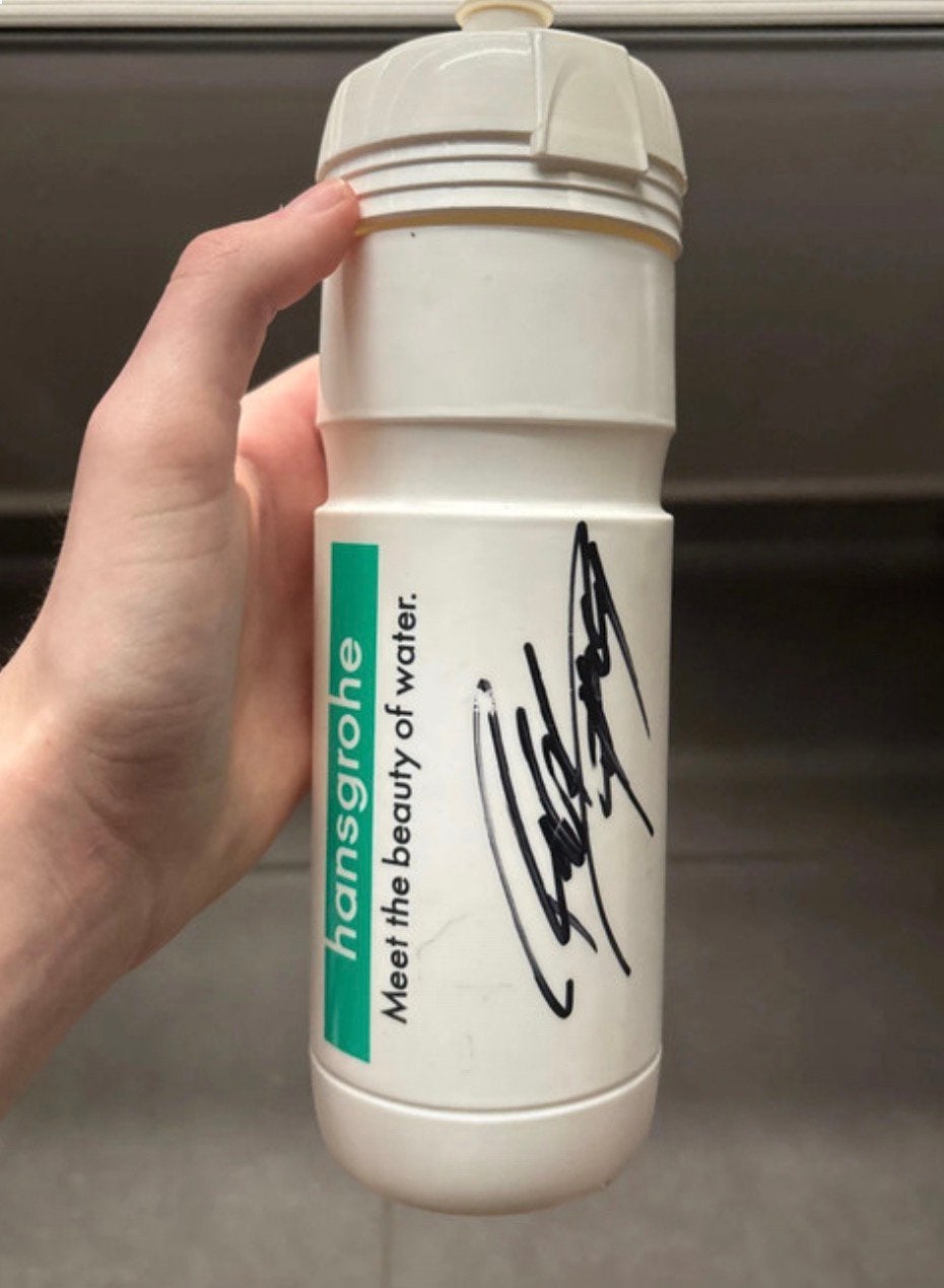 Peter Sagan gesigneerde drinkbus, Verzamelen, Ophalen of Verzenden, Zo goed als nieuw, Overige typen