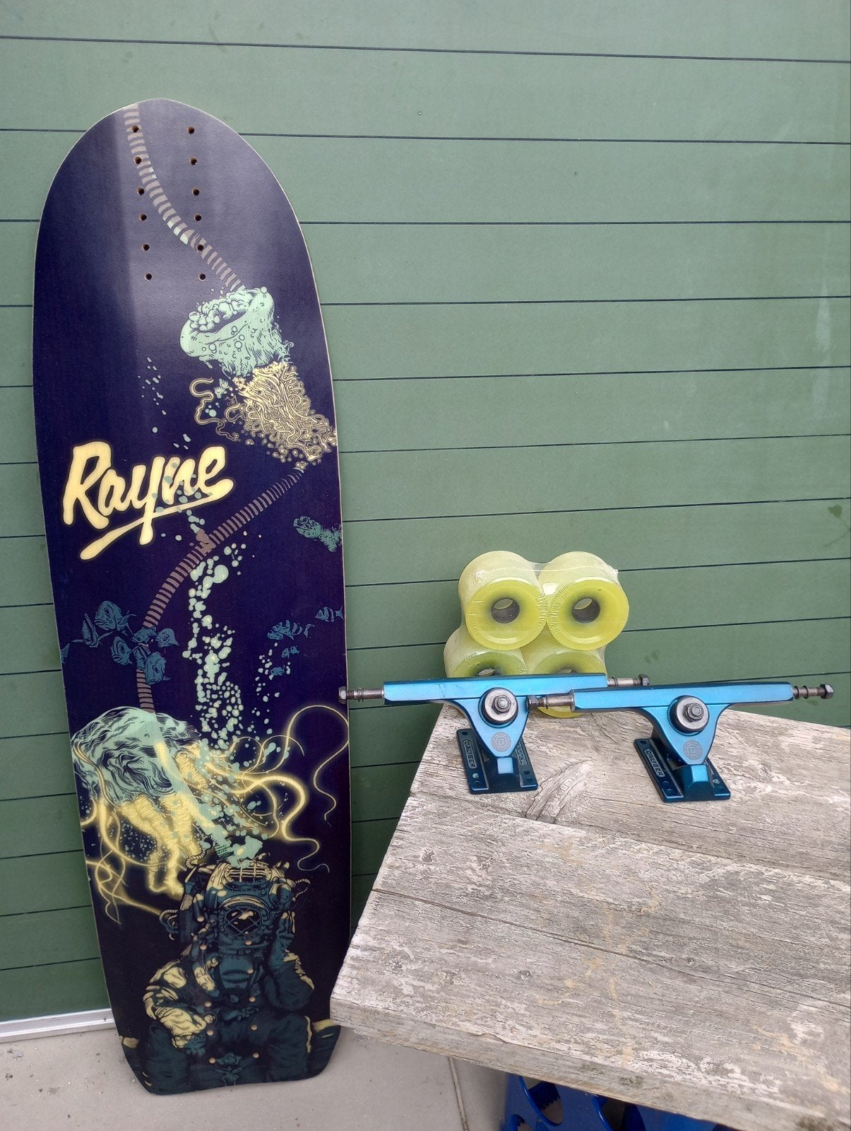 Longboard DH - Rayne Genesis - full setup, Enlèvement, Neuf, Autres types, Longboard