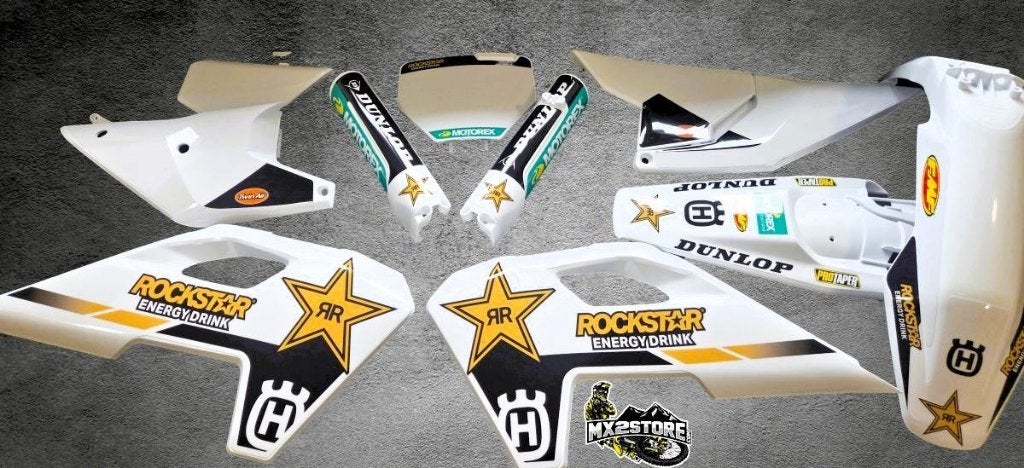 Kit plastiques + déco - HVA TE / FE / TC / FC De 2023 à 2027, Motoren, Accessoires | Stickers, Verzenden