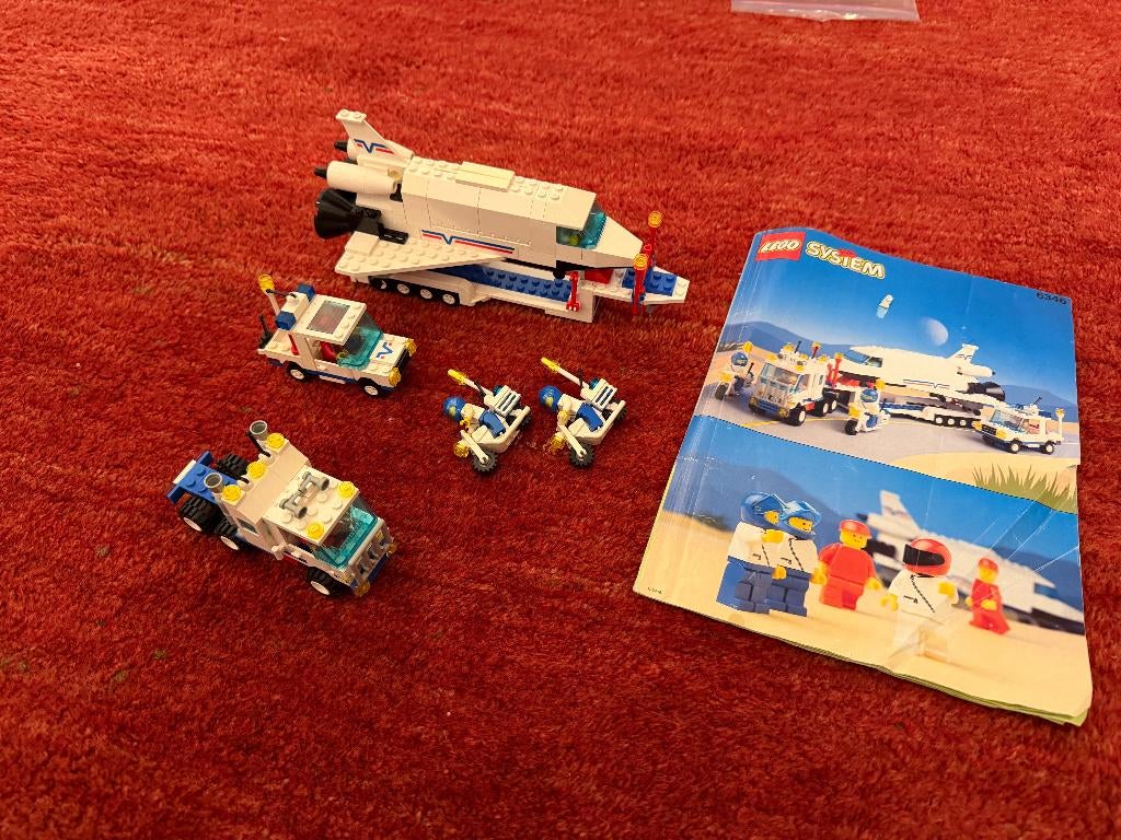 Lego Town Flight 6346 Shuttle Launching Crew, Kinderen en Baby's, Speelgoed | Duplo en Lego, Ophalen, Gebruikt, Complete set, Lego