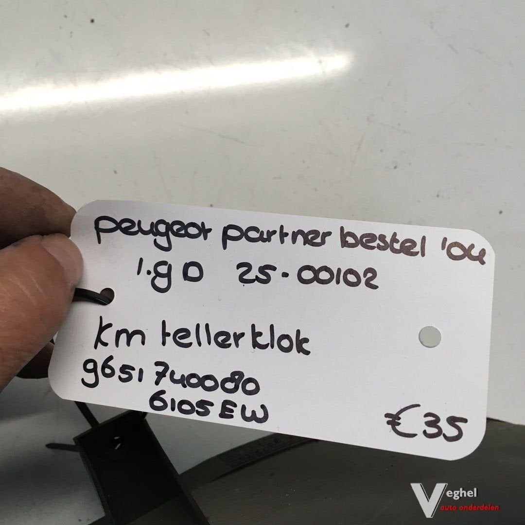 Citroen C1 5drs 1.0 12v 2010  2500078  Km Tellerklok  965174, Autos : Pièces & Accessoires, -, Utilisé, -, -