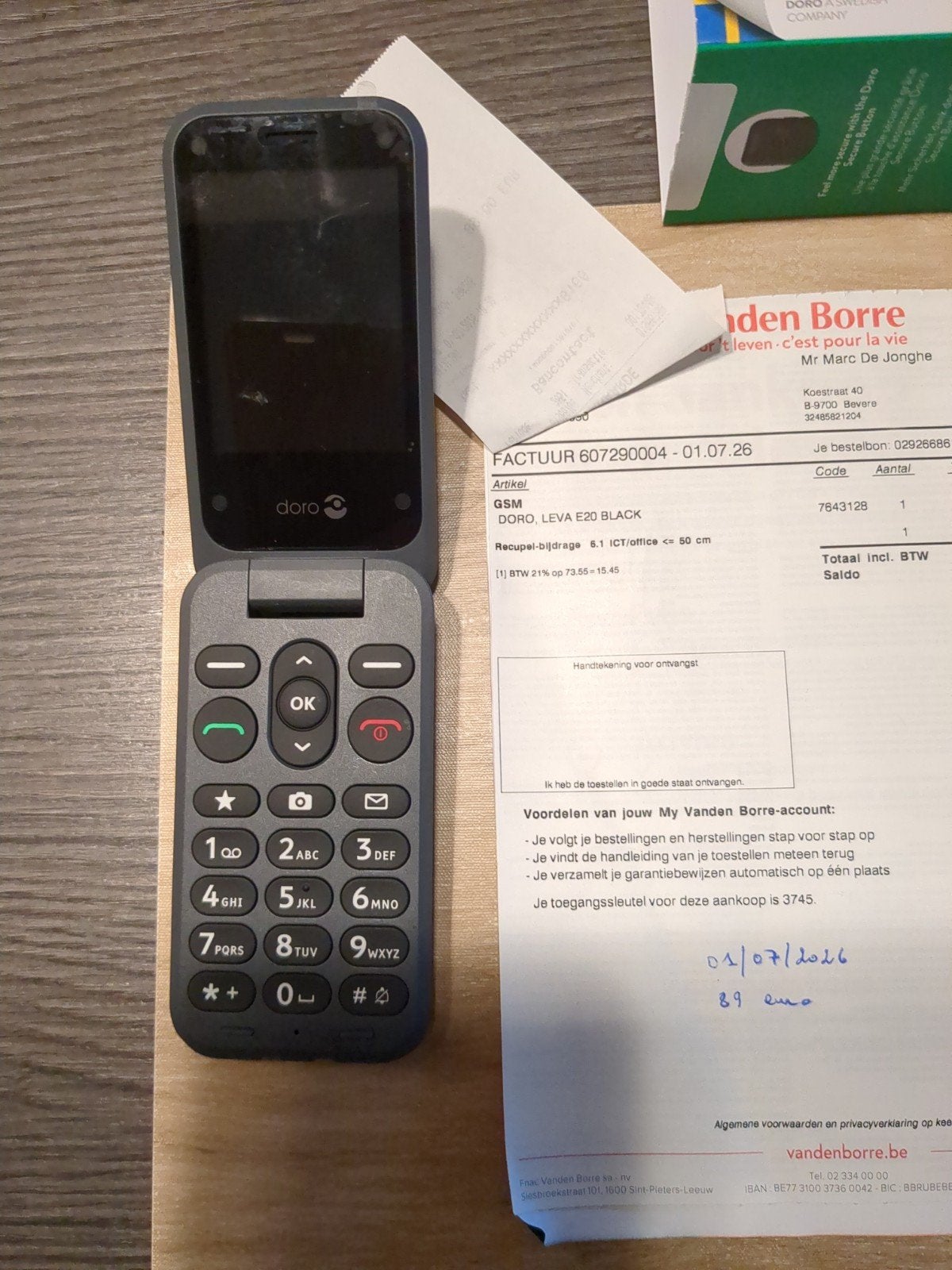 DORO Leva E20 3 mois, Enlèvement ou Envoi, Neuf, À clapet