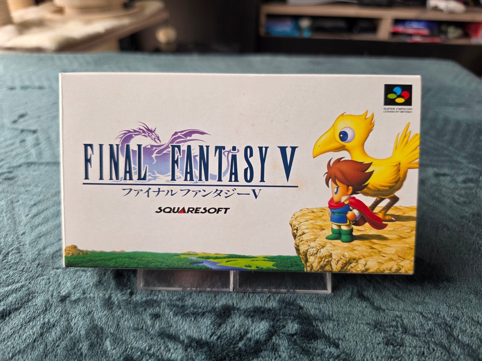 Final Fantasy 5 - Nintendo Super Famicom - Japans, Games en Spelcomputers, Games | Nintendo Super NES, Ophalen of Verzenden, Zo goed als nieuw