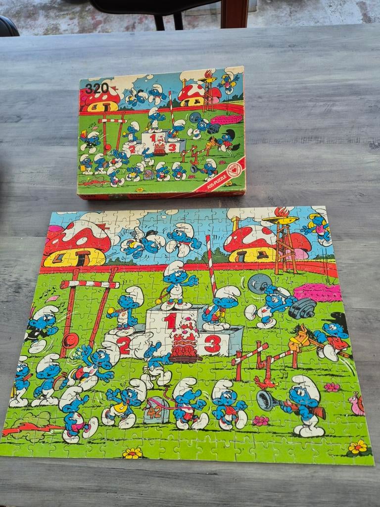 Puzzle schtroumpf, Enlèvement ou Envoi