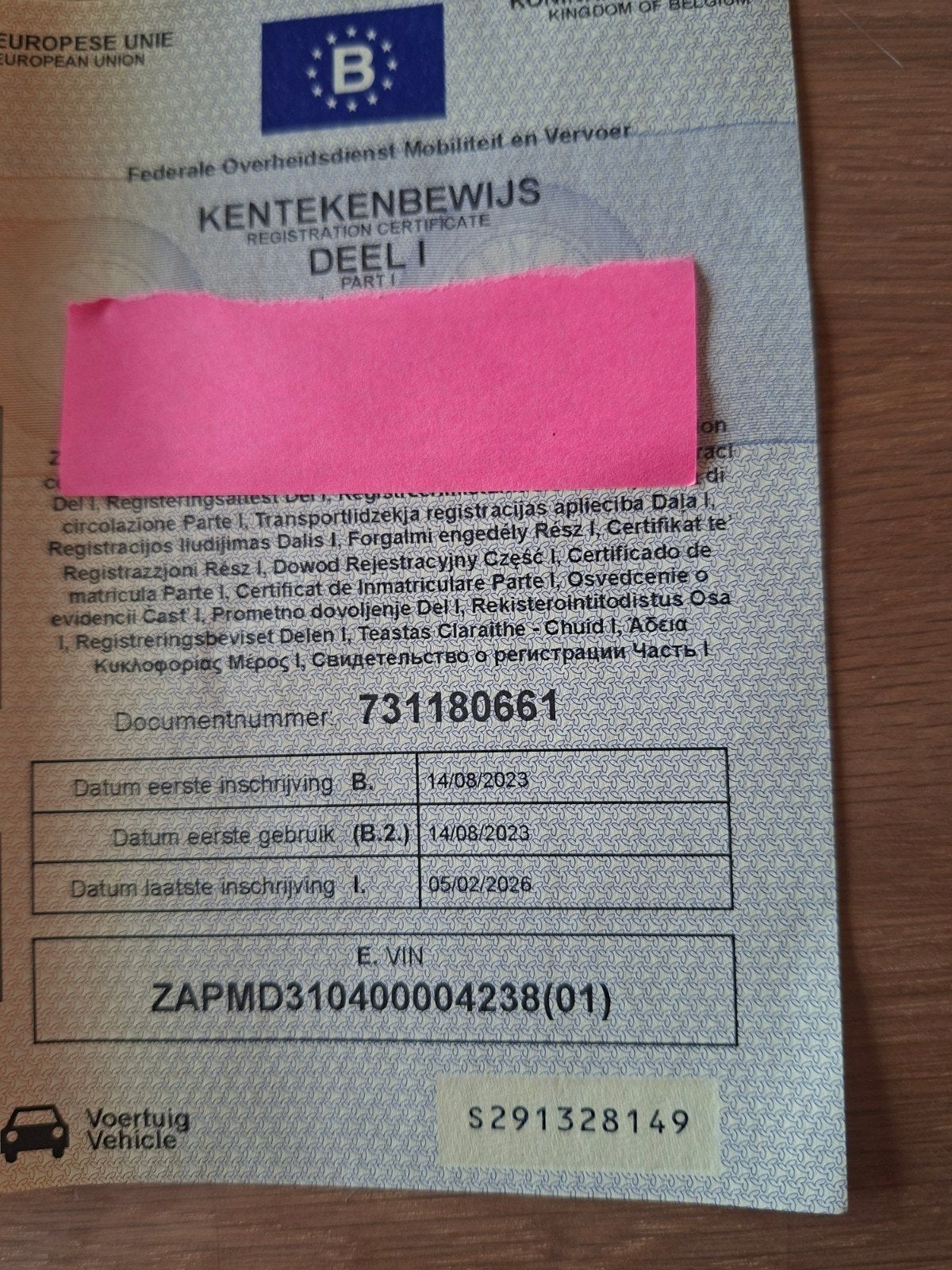 VESPA GTS SUPER T300, Ophalen