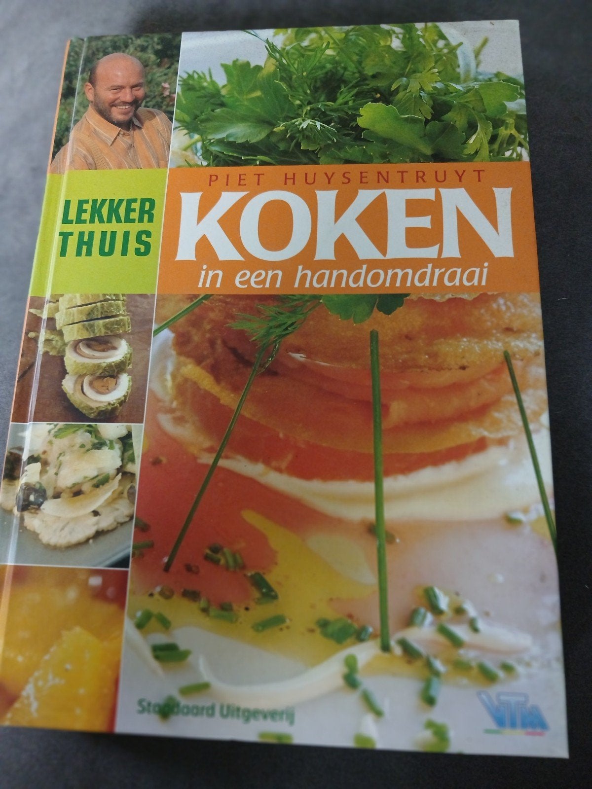 Koken in een handomdraai, Lekker thuis. Piet Huysentruyt, Boeken, Ophalen, Piet Huysentruyt, Nieuw, Gezond koken