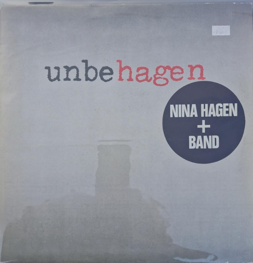 LP Nina Hagen + Band "unbehagen", Cd's en Dvd's, Vinyl | Rock, Zo goed als nieuw, Beschermende buitenhoes, Originele persing, Alternative