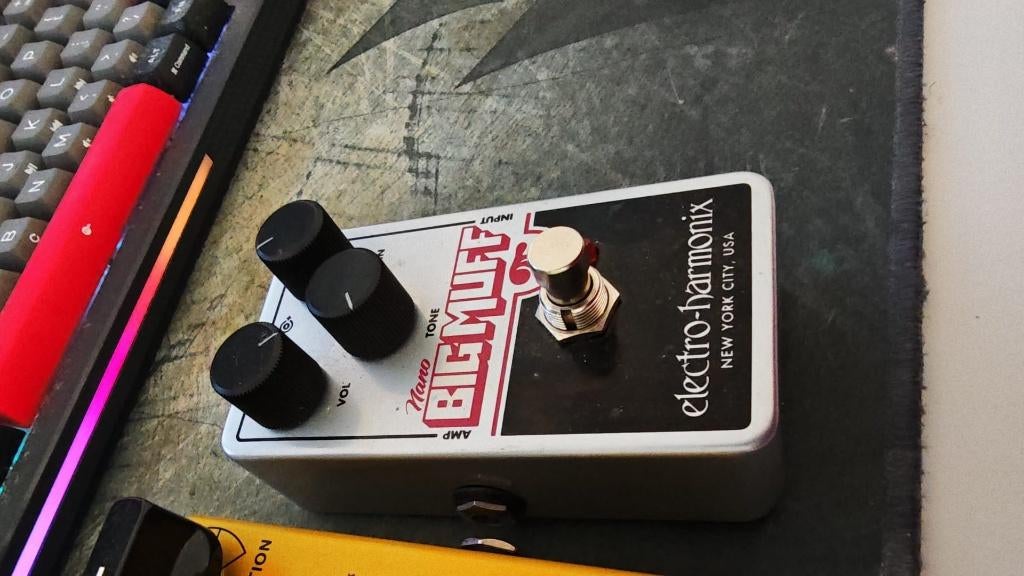 EHX Nano Muff Fuzz, Ophalen, Distortion, Overdrive of Fuzz