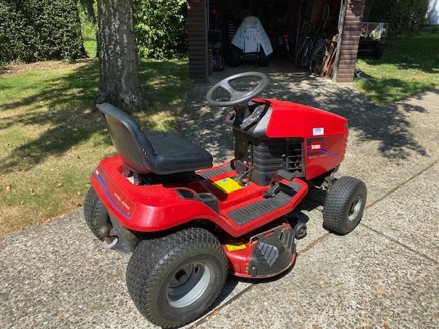Zitmaaier Toro 16PK, Jardin & Terrasse, Comme neuf, Enlèvement, 90 à 120 cm, Fonction de mulching