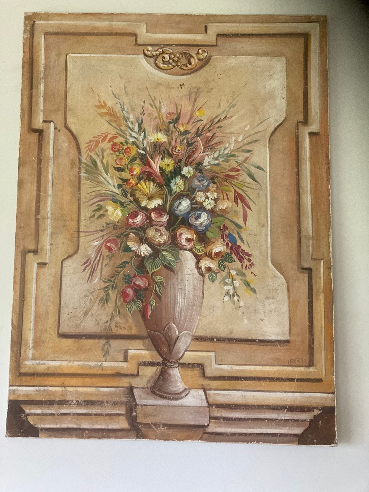 Mooi schilderij, Ophalen, Doek