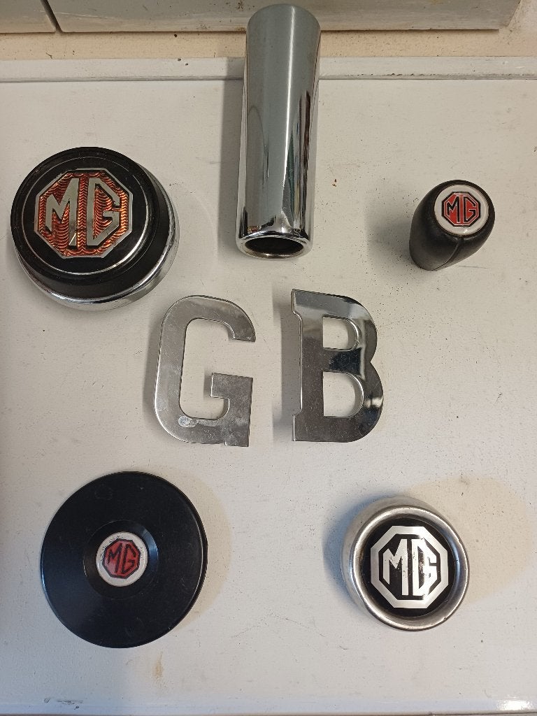 Oltimer MG verschillende onderdelenset, Ophalen of Verzenden, Gebruikt, MG