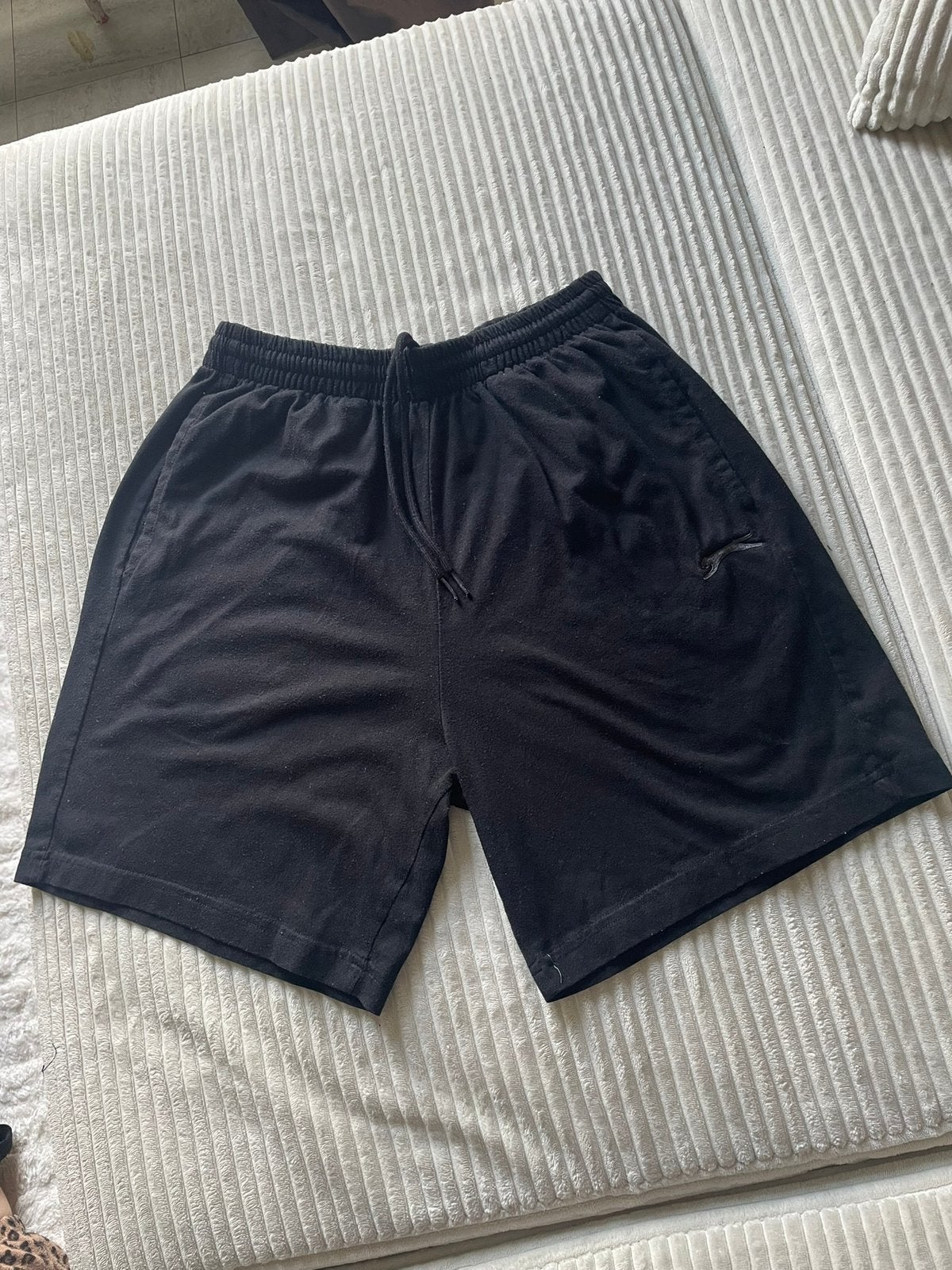 Zwarte sportshorts voor heren, Fitness, Maat 48/50 (M), Zwart, Ophalen of Verzenden
