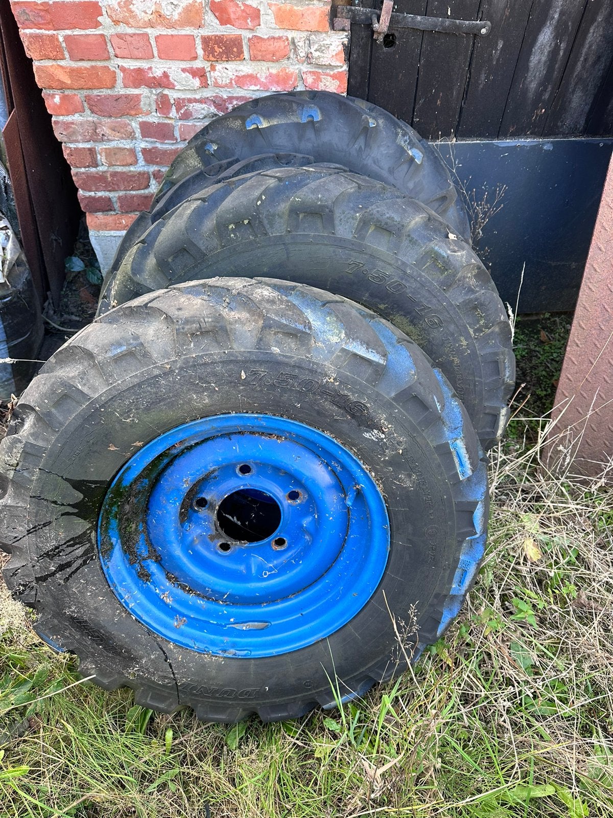 Velgen met band op, Ophalen
