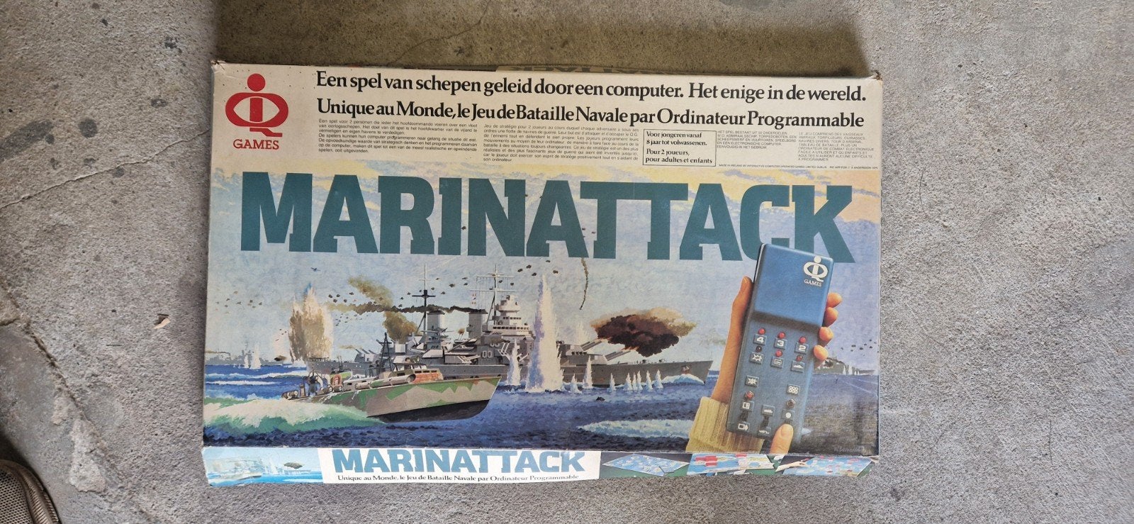 Marinattack van Parker, Ophalen