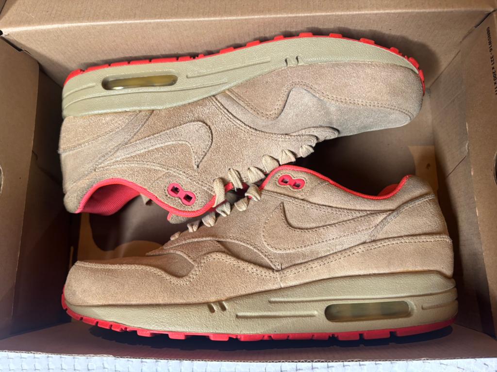 Nike Air Max 1 Milano/Yeezy/London/Rio, Kleding | Heren, Schoenen, Zo goed als nieuw, Sneakers, Overige kleuren, Ophalen
