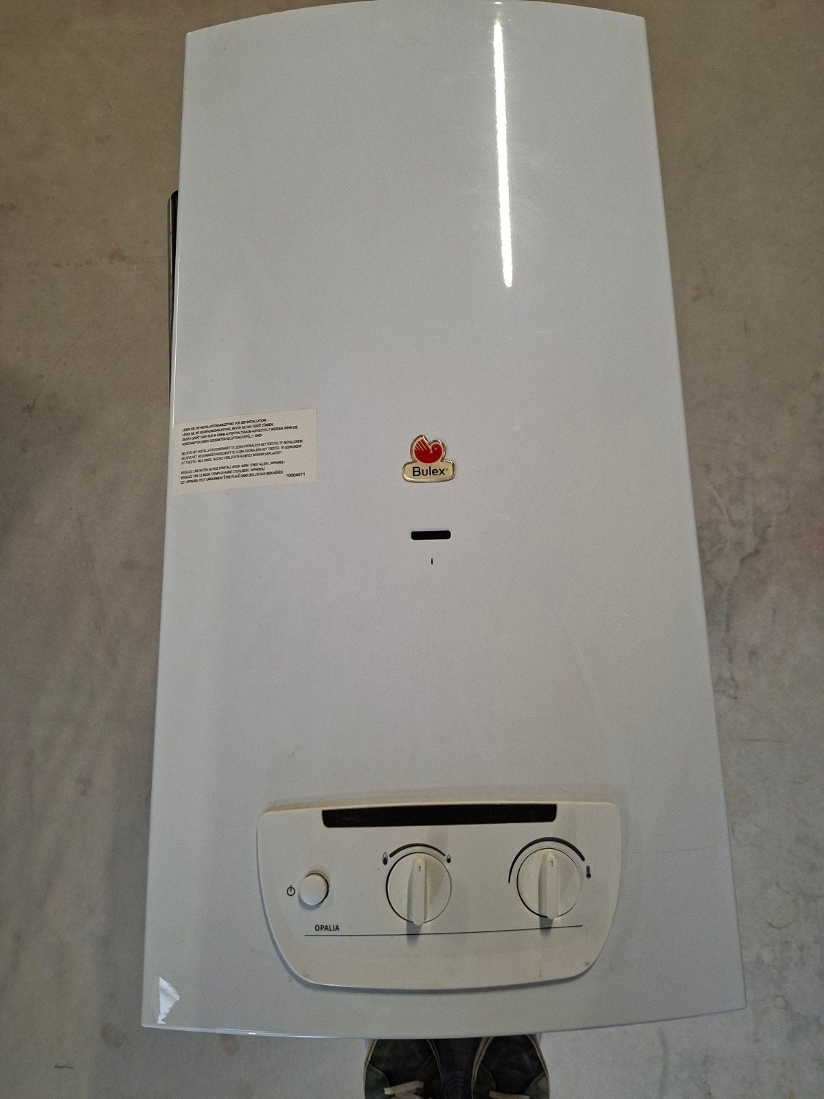 Chauffe eau instantané Bulex, Bricolage & Construction, Chauffe-eau, Utilisé, Propane ou Butane, 6 à 10 ans