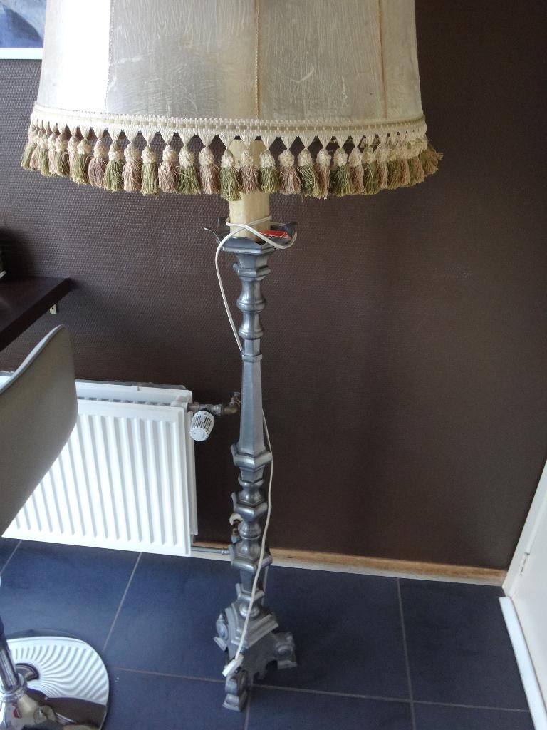 Tinnen lamp, Antiek en Kunst, Antiek | Tin, Ophalen