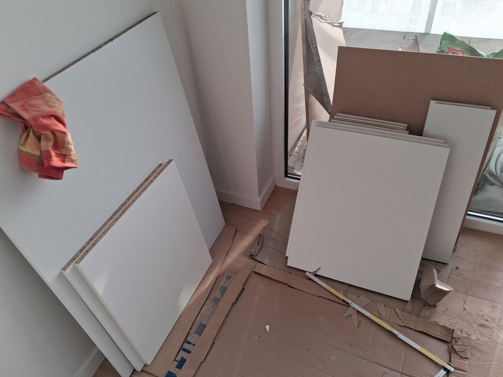 melamine schappen - gratis, Ophalen, Zo goed als nieuw, Overige materialen, Minder dan 20 mm