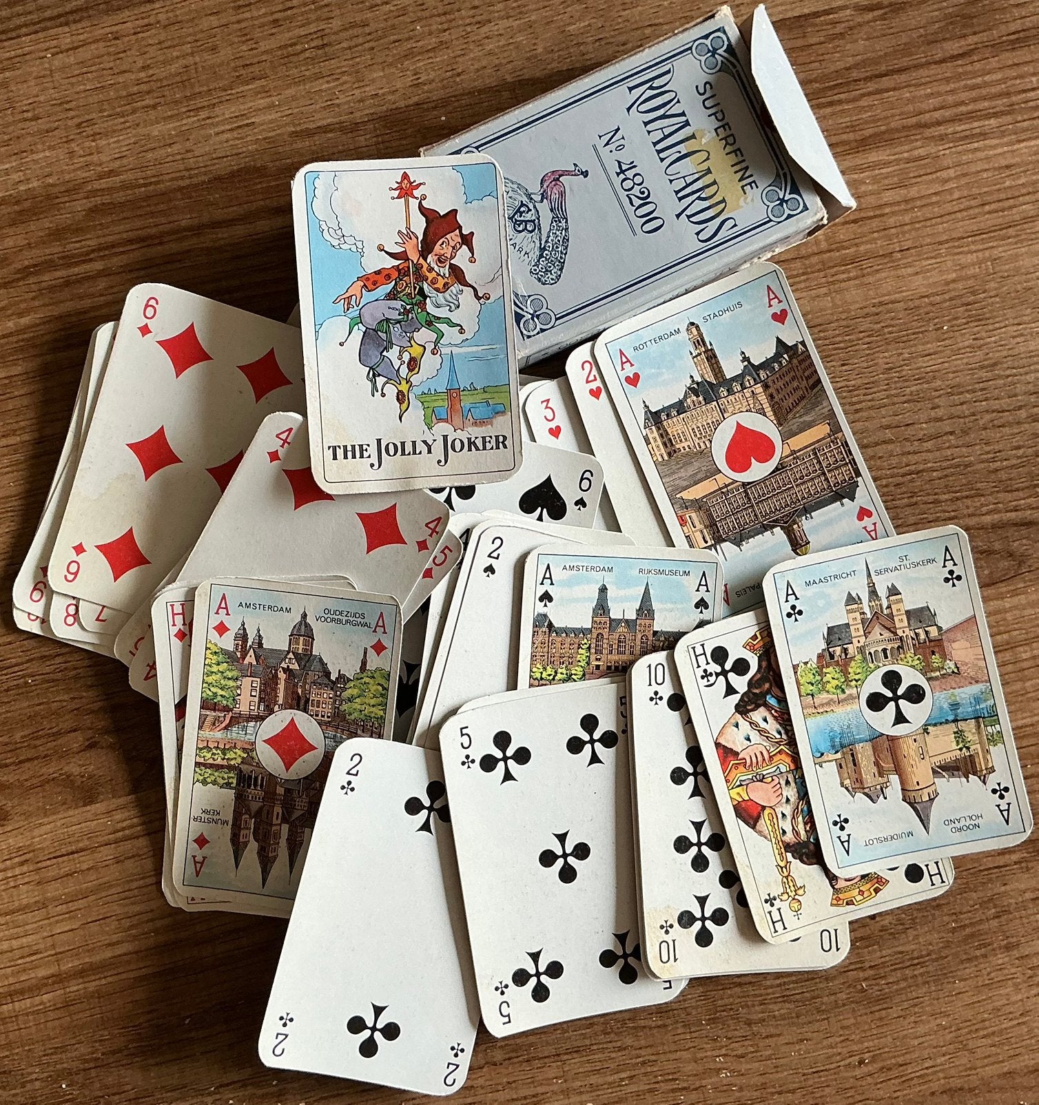 Ancien jeu de cartes ROYAL CARDS, Collections, Enlèvement ou Envoi, Comme neuf, Carte(s) à jouer