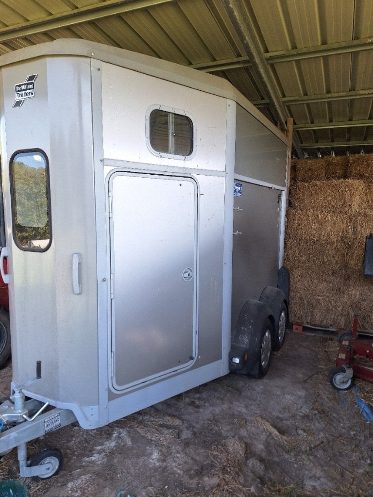 ifor williams HB506 2-paards paardentrailer, Dieren en Toebehoren, Ophalen, Zo goed als nieuw, Aluminium, 2-paards trailer