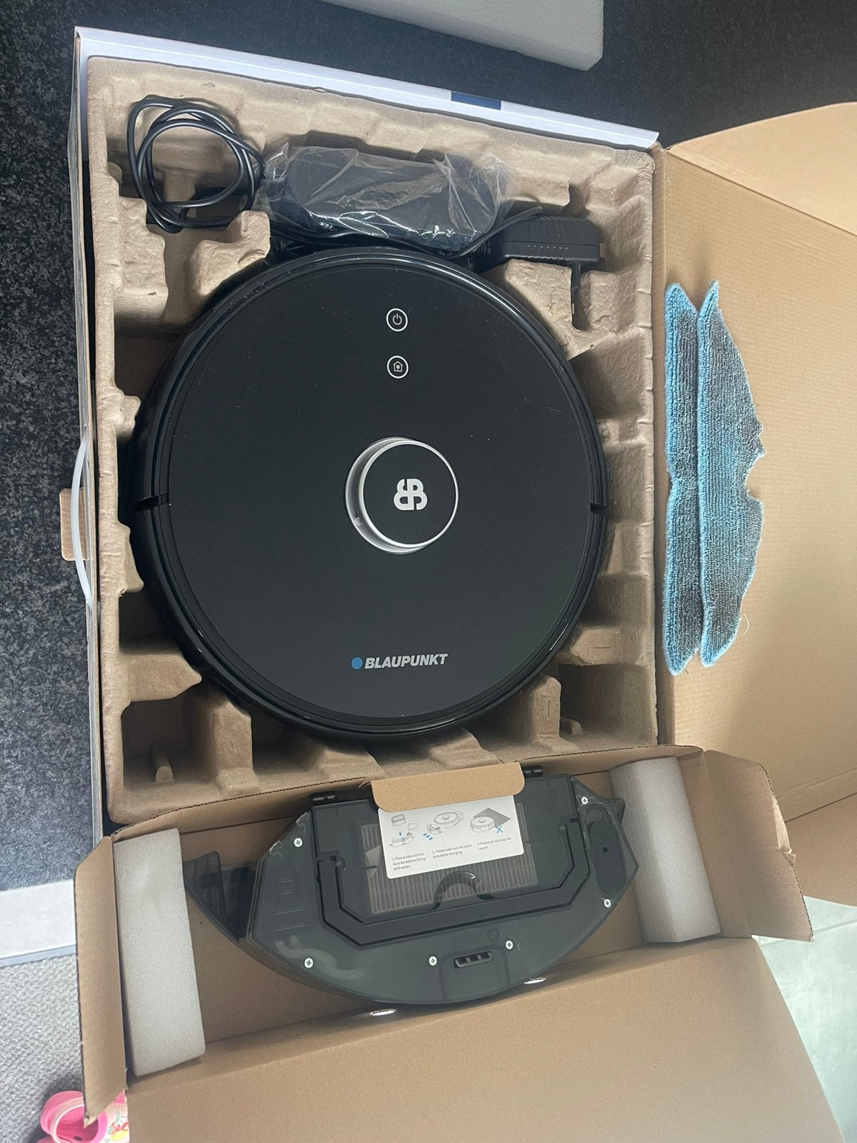 Robotstofzuiger Blaupunkt, Autres marques, Enlèvement, Aspirateur robot, Utilisé