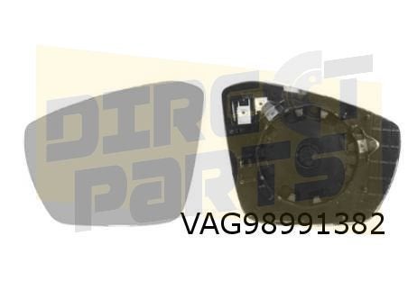 Skoda Octavia (3/13-3/17) (5E_) spiegelglas Rechts (verwarmd, Neuf, -, Skoda, -