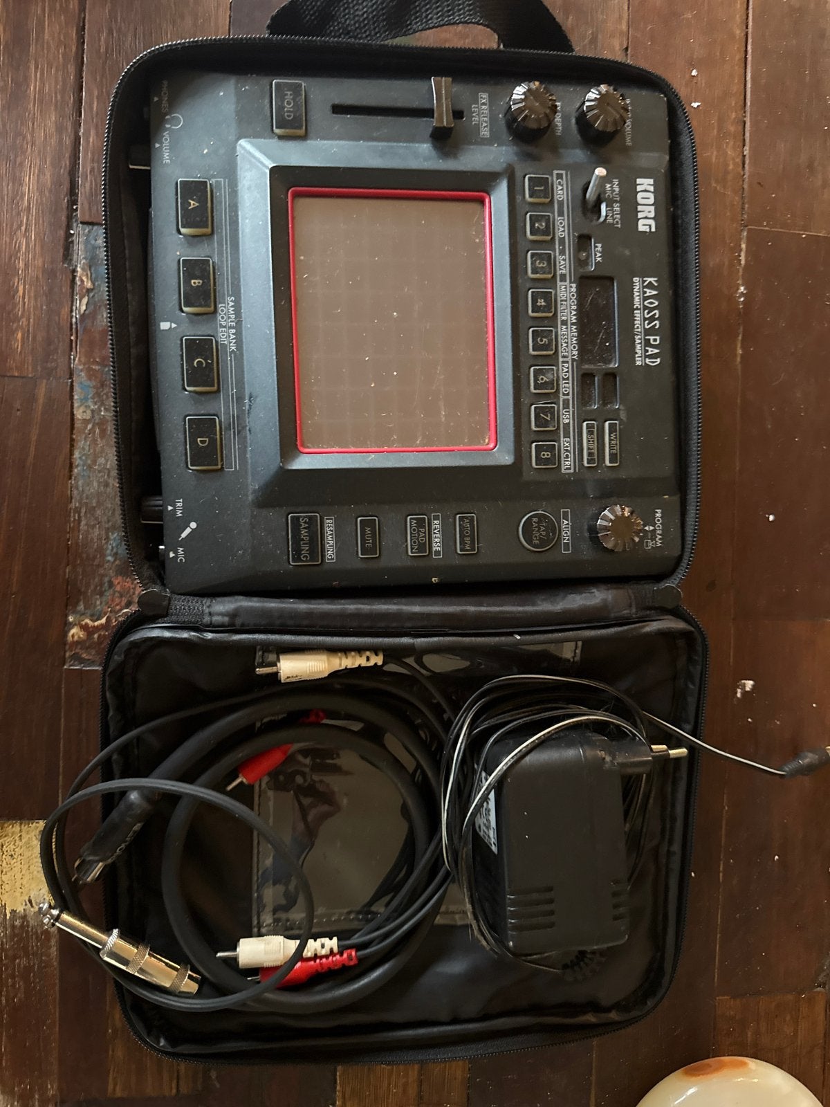 Korg Kaoss Pas, Enlèvement, Comme neuf