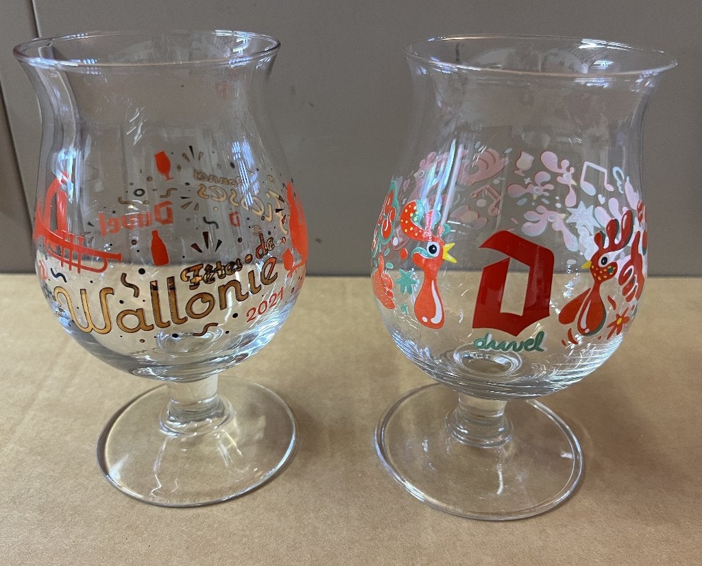 Duvel verschillende glazen aan 10 euro per stuk, Ophalen of Verzenden, Nieuw, Glas of Glazen, Duvel