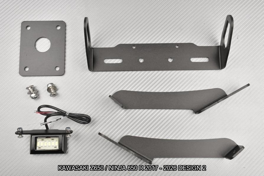 Support de plaque KAWASAKI Z650 / NINJA 650 R 2017 - 2026, Enlèvement ou Envoi, Neuf