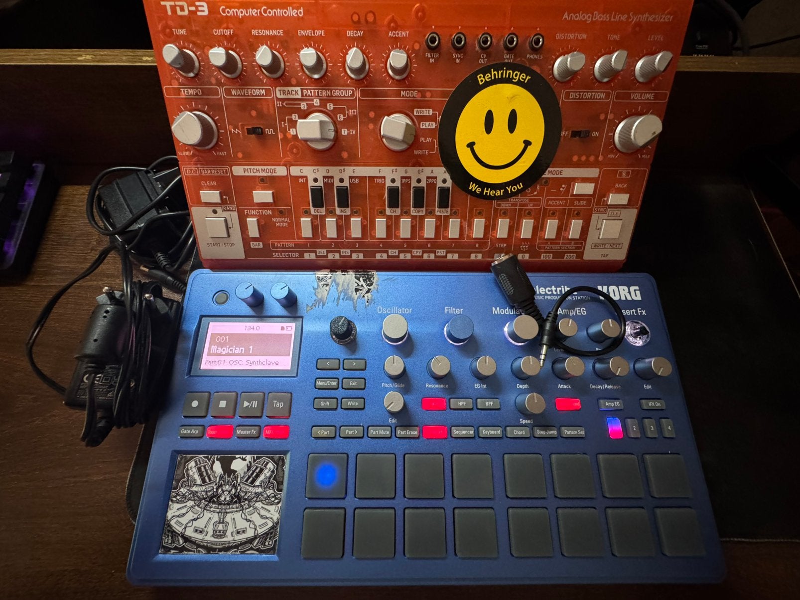 Combo Electribe 2 + TD-3, Enlèvement ou Envoi, Comme neuf, Avec connexion MIDI