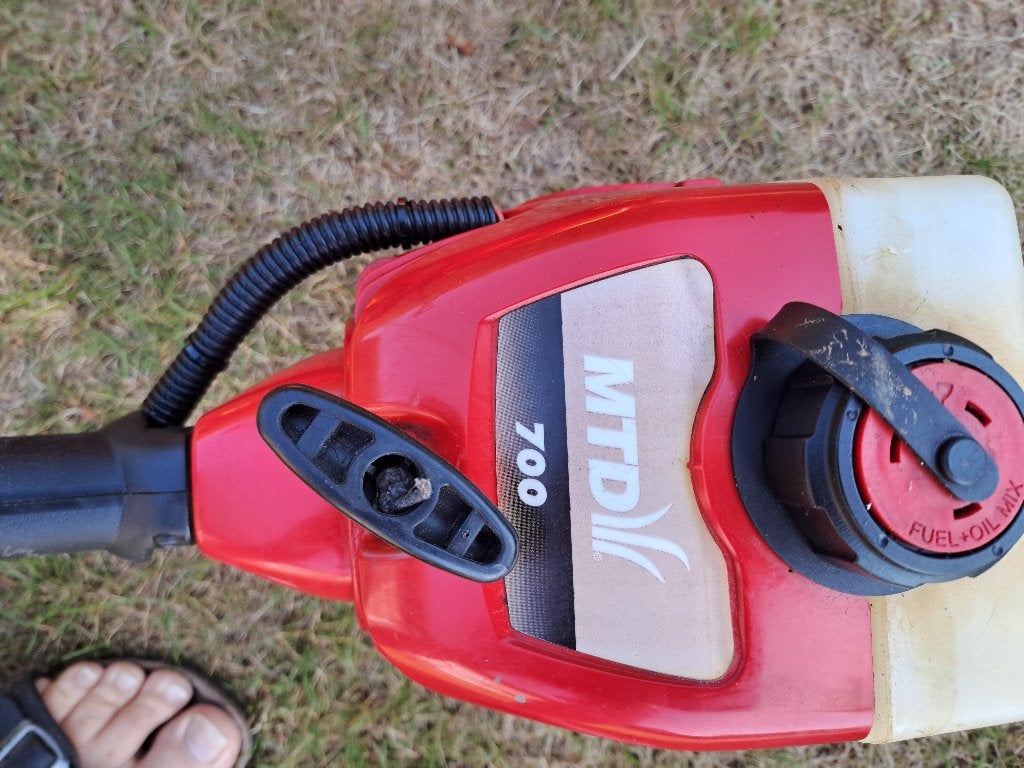 grastrimmer, Ophalen, Gebruikt, Benzine, Mtd
