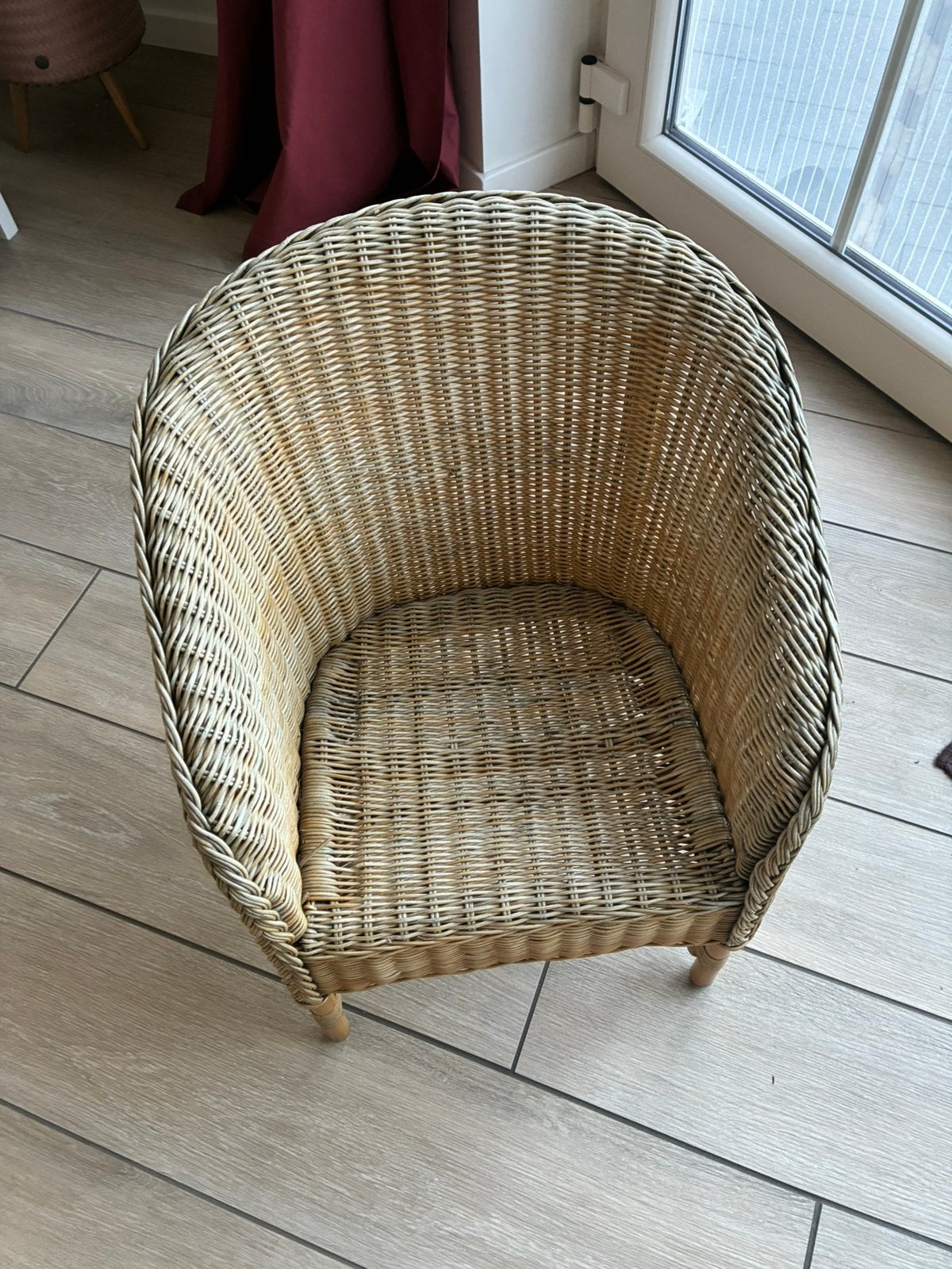 Rieten kinderstoeltje, Kinderen en Baby's, Ophalen, Gebruikt