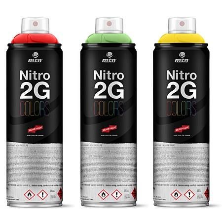 MTN Nitro 2G Graffiti Spuitbussen, Ophalen of Verzenden, Verf