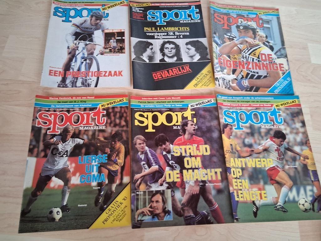 Sport Magazine 1983 wekelijks magazine (35 magazines), Ophalen of Verzenden, Zo goed als nieuw