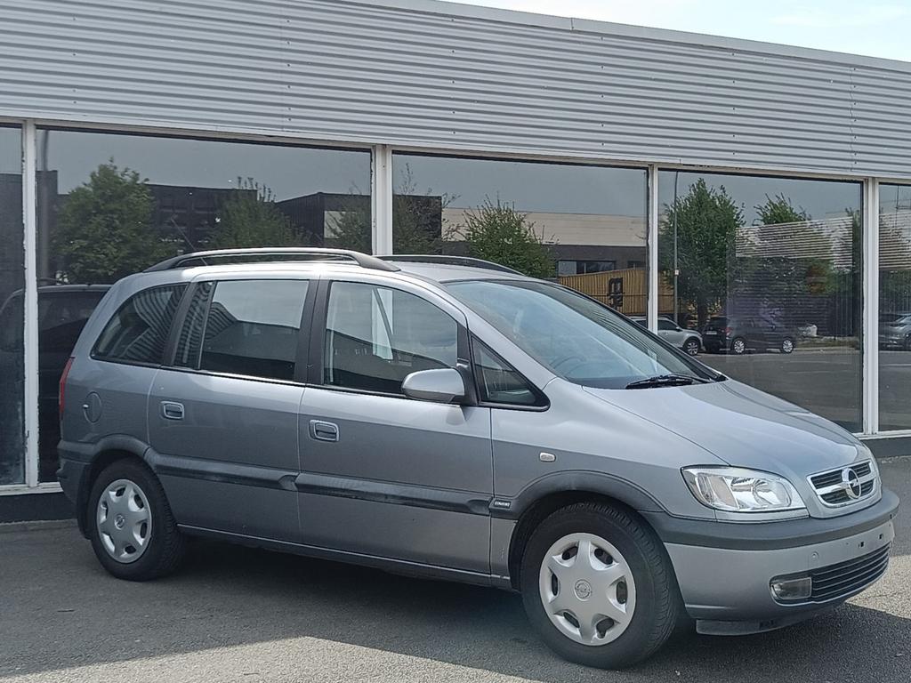 OPEL ZAFIRA 1.6 BENZINE - EURO4 - 7 PLAATSEN - 1STE EIGENAAR, Auto's, 7 zetels, Particulier, 74 kW, Euro 4